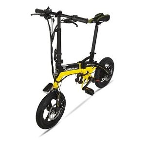 Cyrusher 14” Folding Electric Bike 240 Watt Motor Shimnao 7 Speeds 36V